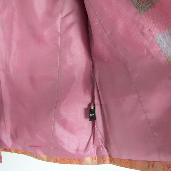 Christian Lu Paris Silk/Rayon Jacket Fits S/M - Picture 5 of 11